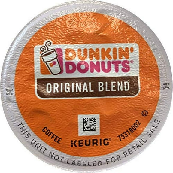 Dunkin Donuts 0845 K-Cup Pods, Original Blend, 24/box
