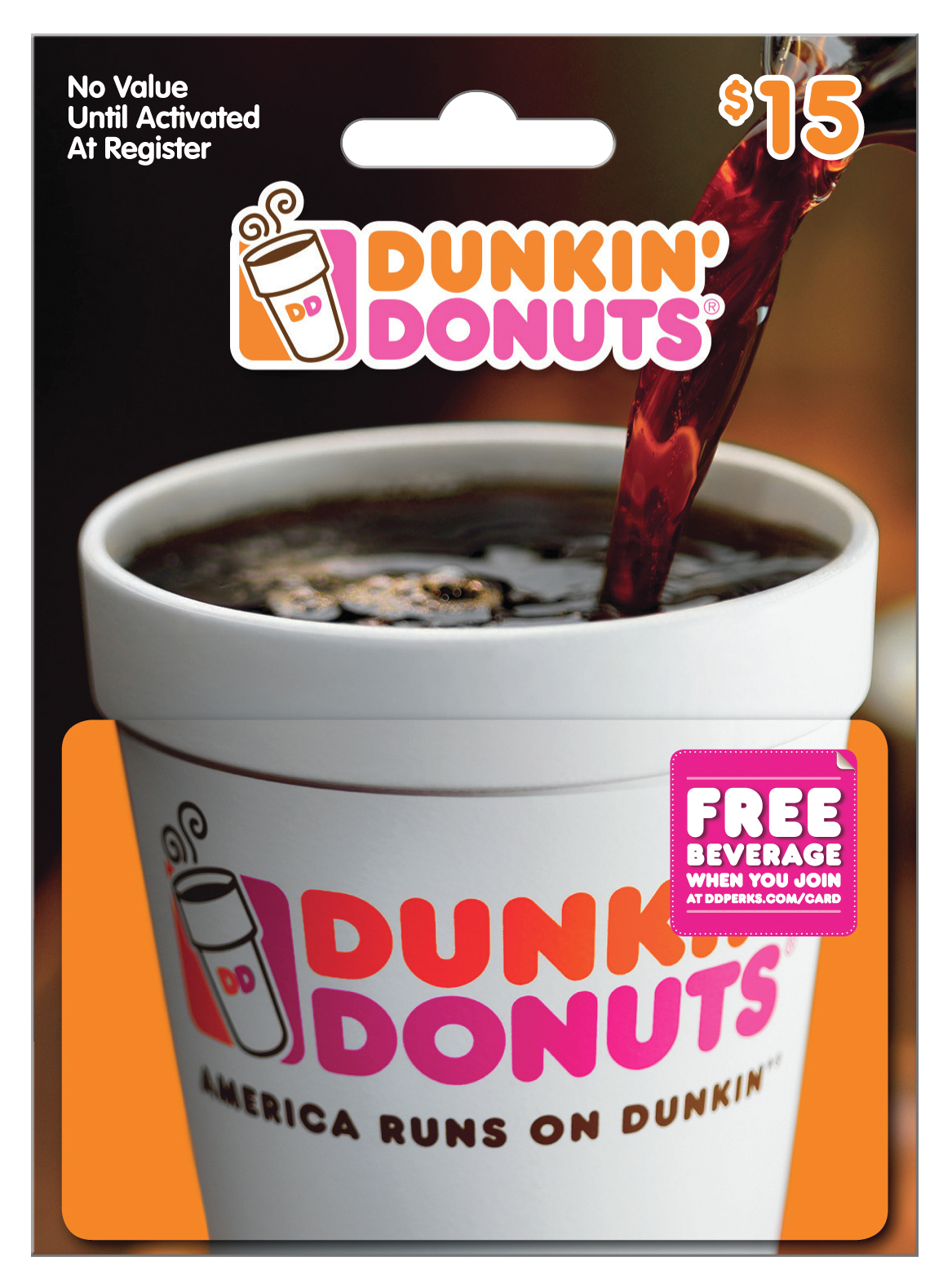 Dunkin Donuts $15 Gift Card - Walmart.com