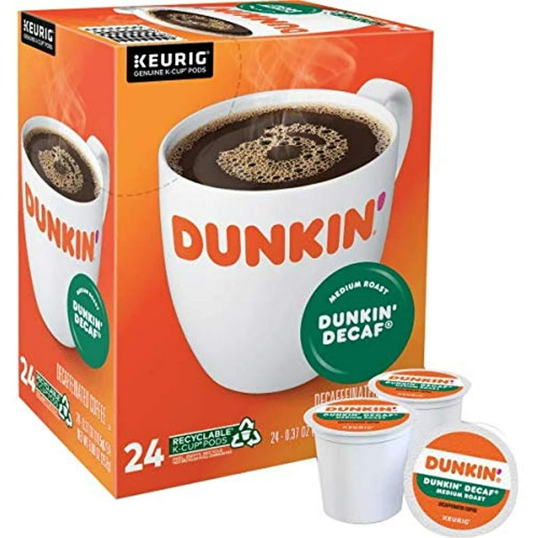 K-Cup Pods, Dunkin' Decaf, 24/Box K-Cup Pods, Dunkin' Decaf, 24/Box