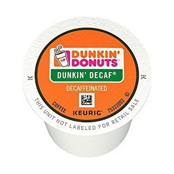 Dunkin' Donuts Coffee K-Cups Decaf Original (Pack of 2)