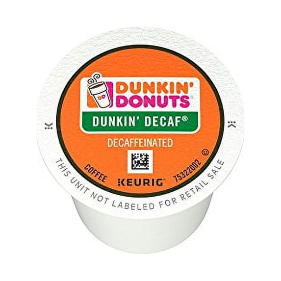Dunkin' Donuts Coffee K-Cups Decaf Original (Pack of 8)