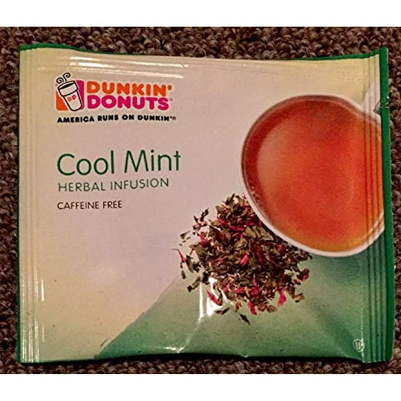 Dunkin Donuts Cool Mint Herbal Infusion Tea 45 Tea Bags