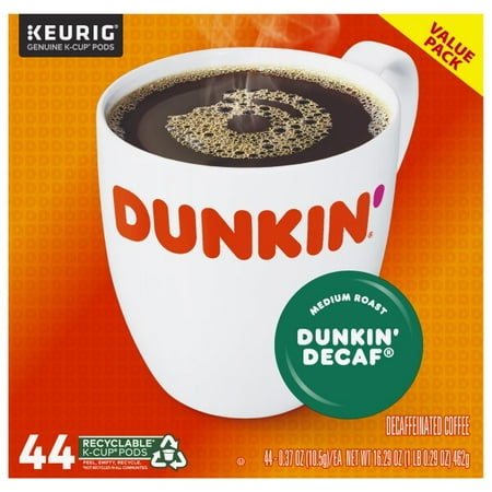 Dunkin' Donuts - Dunkin' Decaf K-Cup Pods (44-Pack)