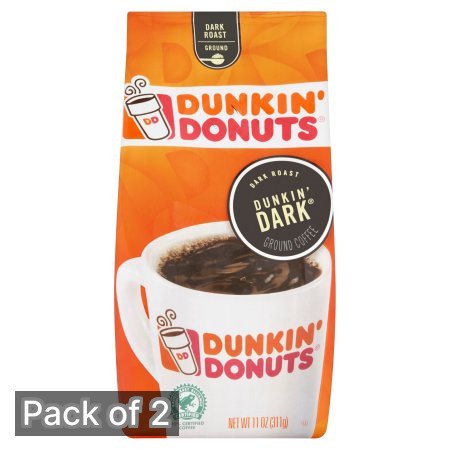 Dunkin Donuts Dunkin Dark Roast Ground Coffee (Pack Of 2)