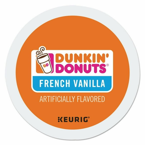 Dunkin' Donuts French Vanilla Coffee Keurig 22 K-Cups Pods Medium Roast (400847)