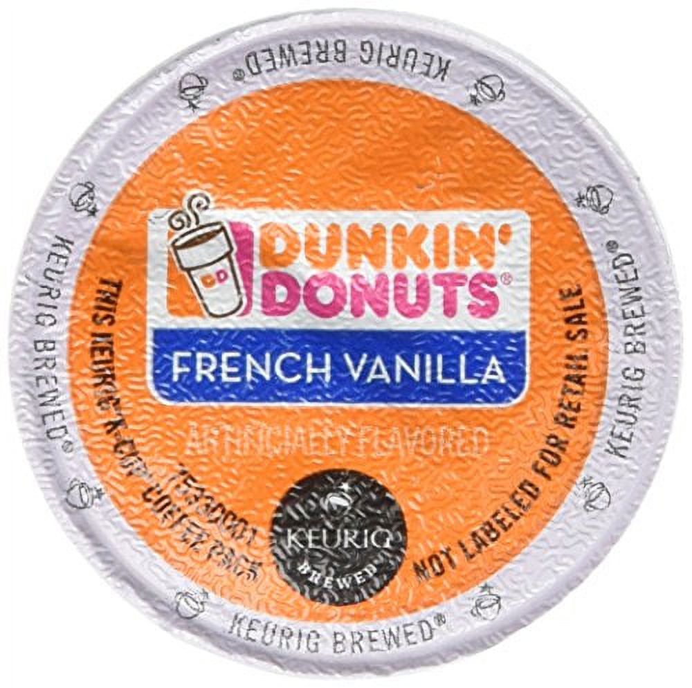 Dunkin Donuts French Vanilla Flavored Coffee KCups For Keurig K Cup
