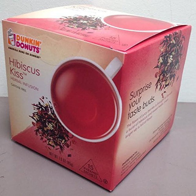 Dunkin Donuts Hibiscus Kiss Herbal Infusion