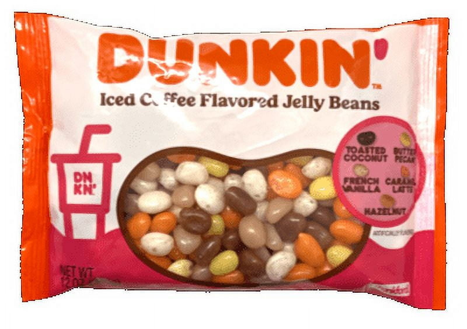 Dunkin' Donuts Iced Coffee Jelly Beans, 12 oz. Bag, Assorted Flavors