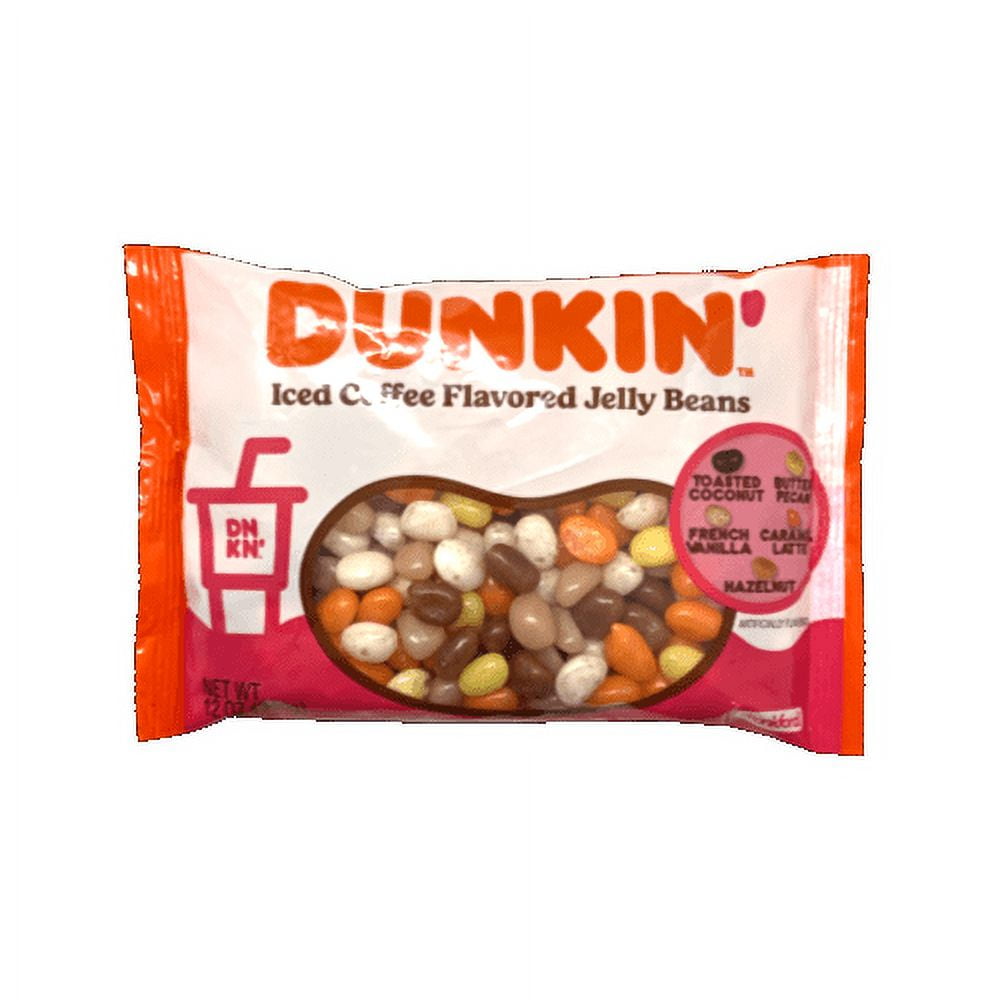 Dunkin' Donuts Iced Coffee Jelly Beans 12 oz. Bag