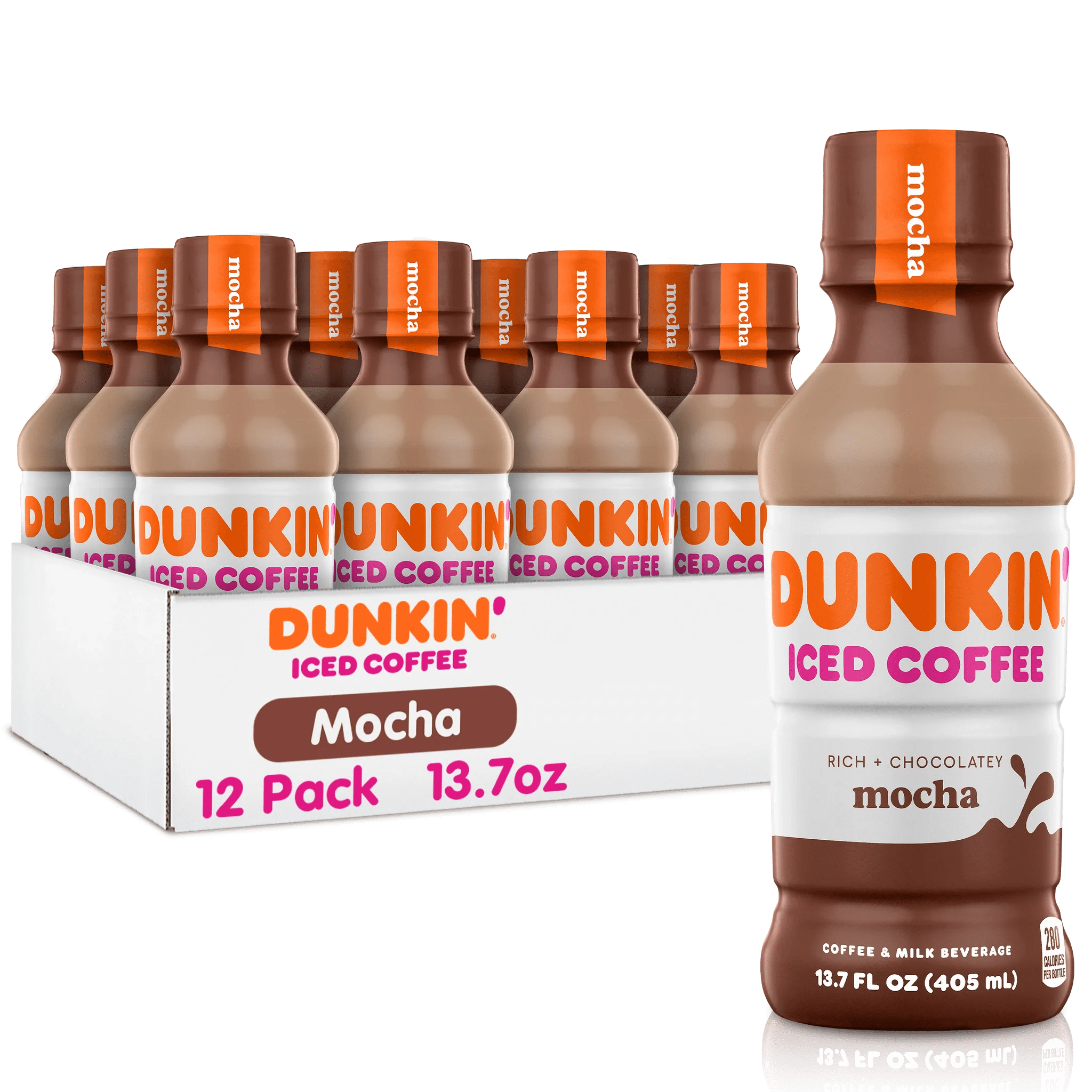 Dunkin' Cold Powdered Instant Coffee Packets for Iced Coffee, 6 Count