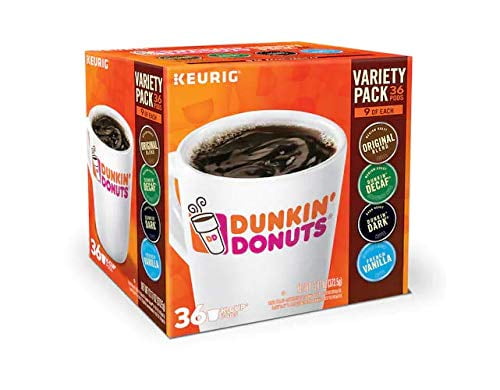 Dunkin' Donuts K-Cup Coffee Variety Pack (36 Count)