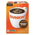 thumbnail image 1 of Dunkin Donuts K-Cup Pods, Original Blend, 22/Box, 1 of 3