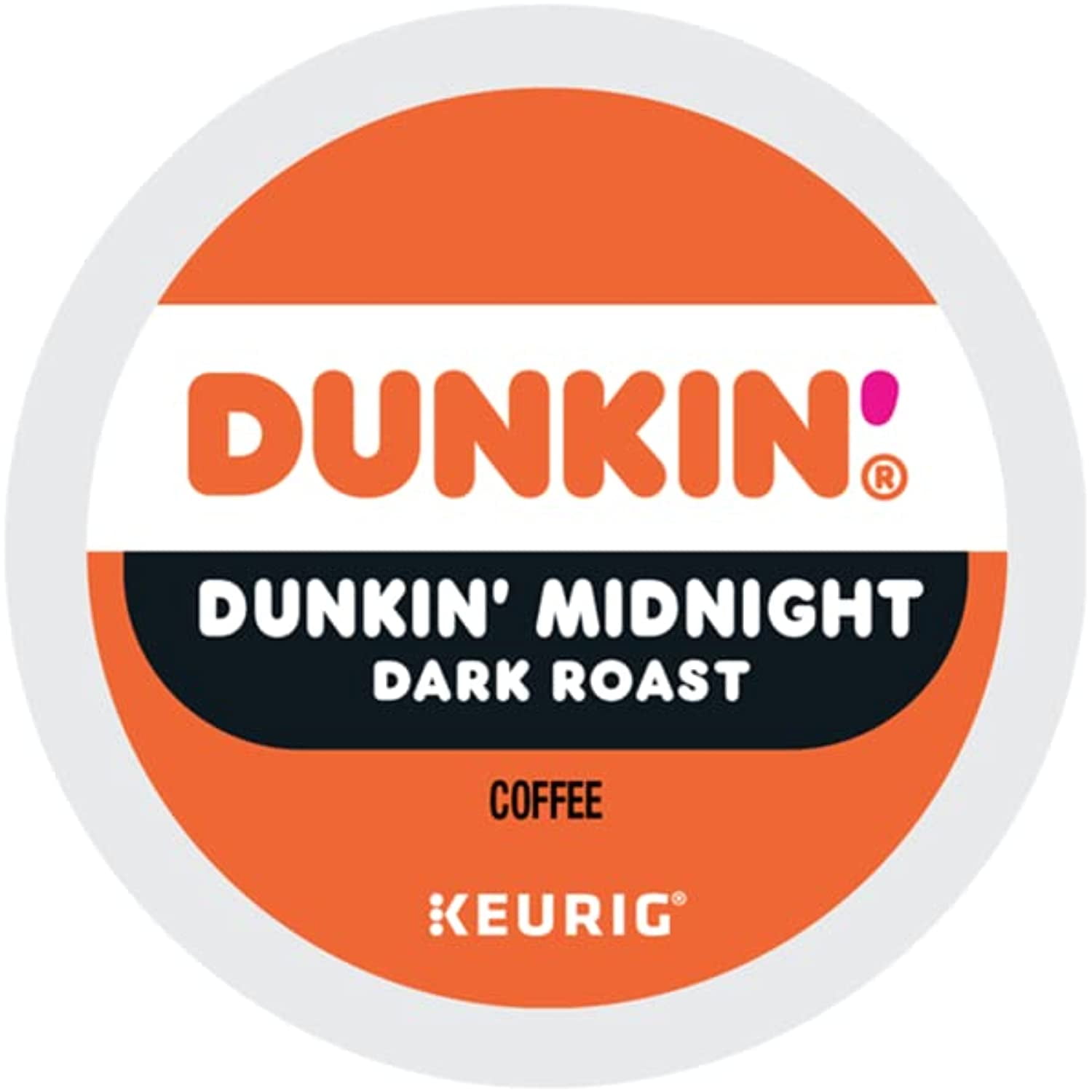Dunkin Donuts K-Cup Pods, Original Dark Roast, 22/Box, Each