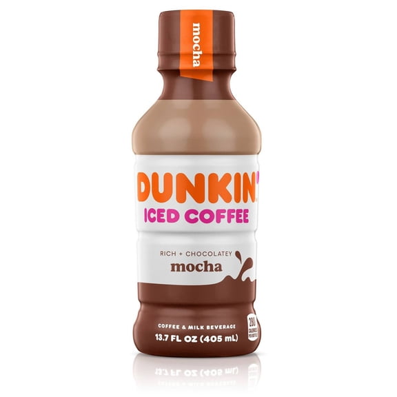 2X - Dunkin Donuts Mocha - 13.7 fl oz Bottle