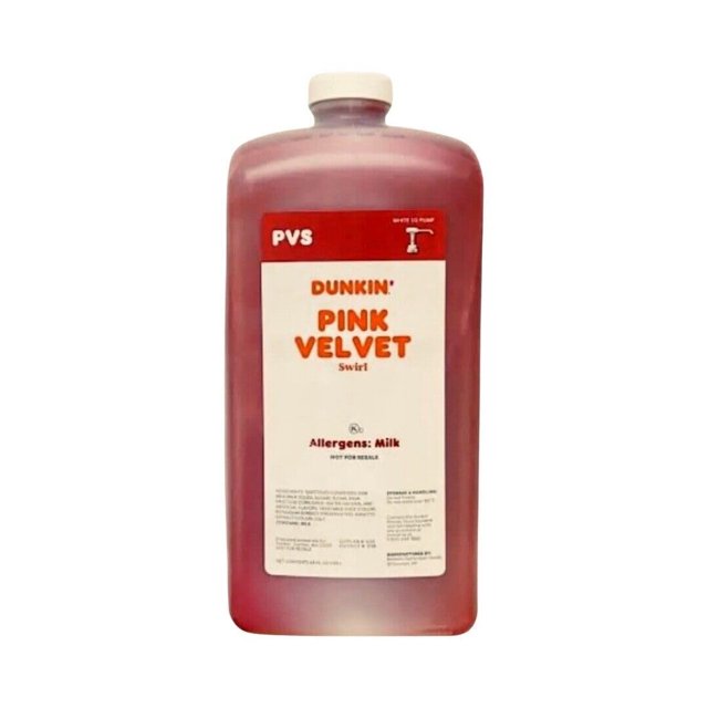 Dunkin Donuts Velvet SauceSwirlSyrup 64 Oz Jug (No Pump)