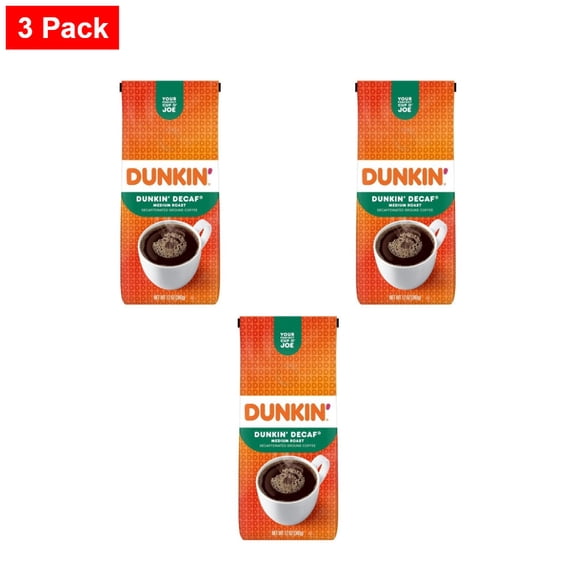 Dunkin' Dunkin' Decaf Medium Roast Ground Coffee - 12oz