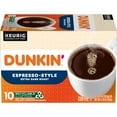 thumbnail image 1 of Dunkin Espresso-Style Coffee, Extra Dark Roast, Keurig K-Cup Pods, 10 Count Box, 1 of 8