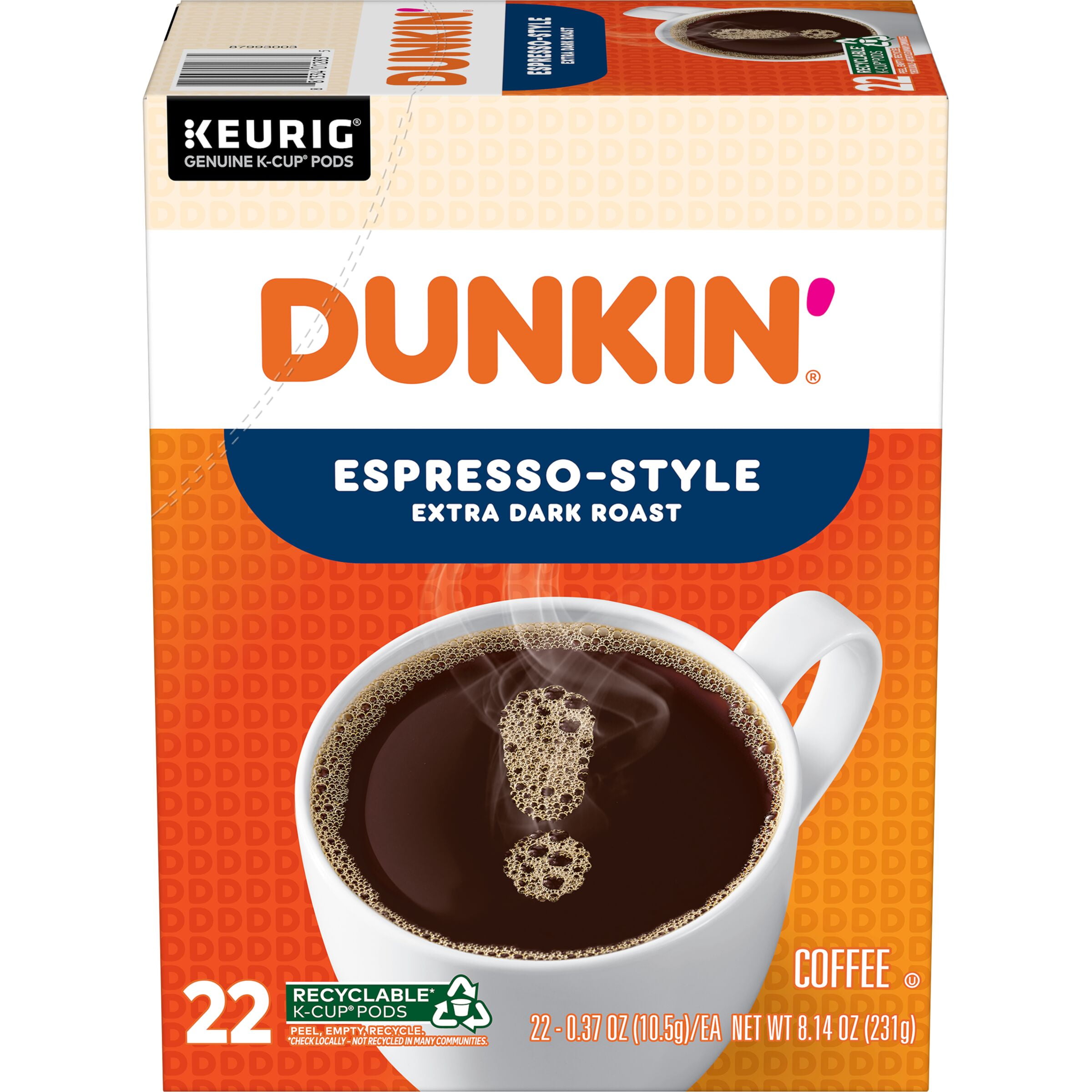 Espresso-Style Extra Dark Roast Coffee K‑Cup® Pods