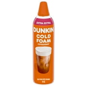 Dunkin' Extra Extra Cold Foam Coffee Creamer Can, 14 oz
