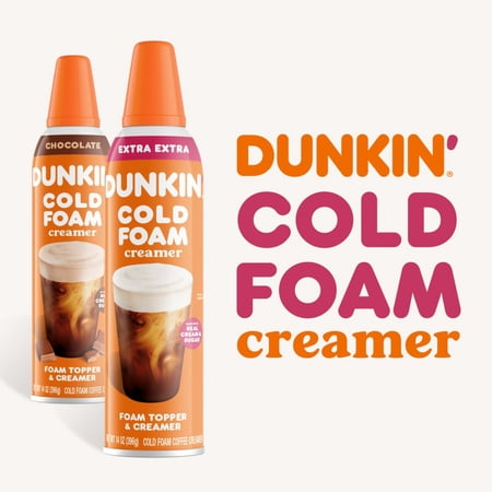 Dunkin' Extra Extra Cold Foam Coffee Creamer