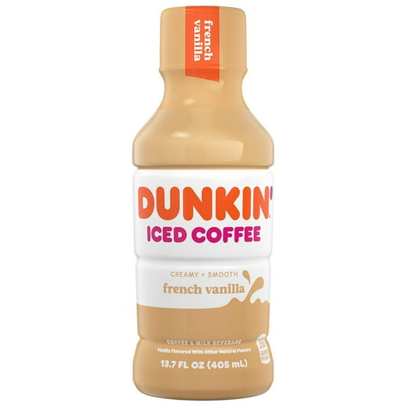 Dunkin' Iced Coffee French Vanilla13.7fl oz Pack of 2
