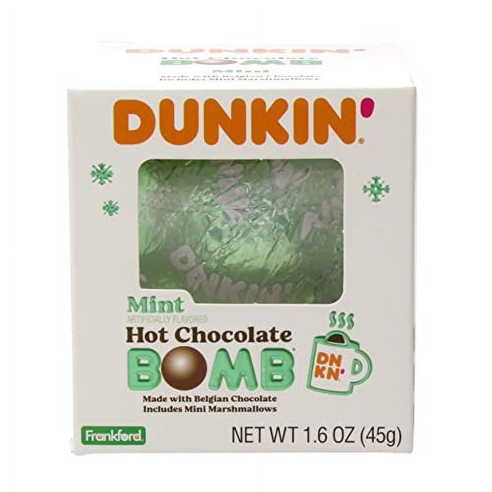 Dunkin Mint Hot Chocolate Bomb 1.6 oz. - Walmart.com