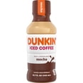 thumbnail image 1 of Dunkin' Mocha Iced Coffee Bottle, 13.7 fl oz, 1 of 13