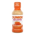 thumbnail image 1 of Dunkin' Nutty Pumpkin Iced Coffee, 12 Pack, 13.7 oz Bottles, 1 of 2