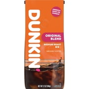 Dunkin’ Original Blend Medium Roast Ground Coffee, 12 oz Bag