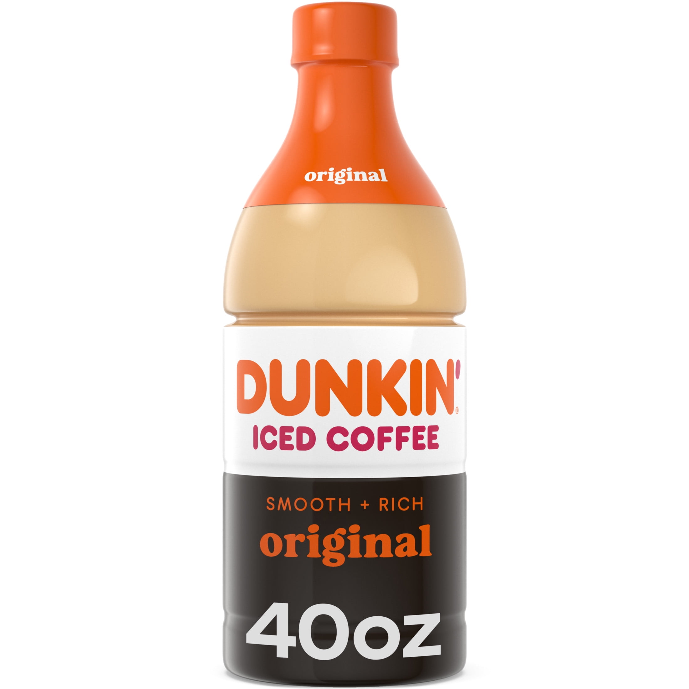 Dunkin' Original Iced Coffee, 40oz Bottle
