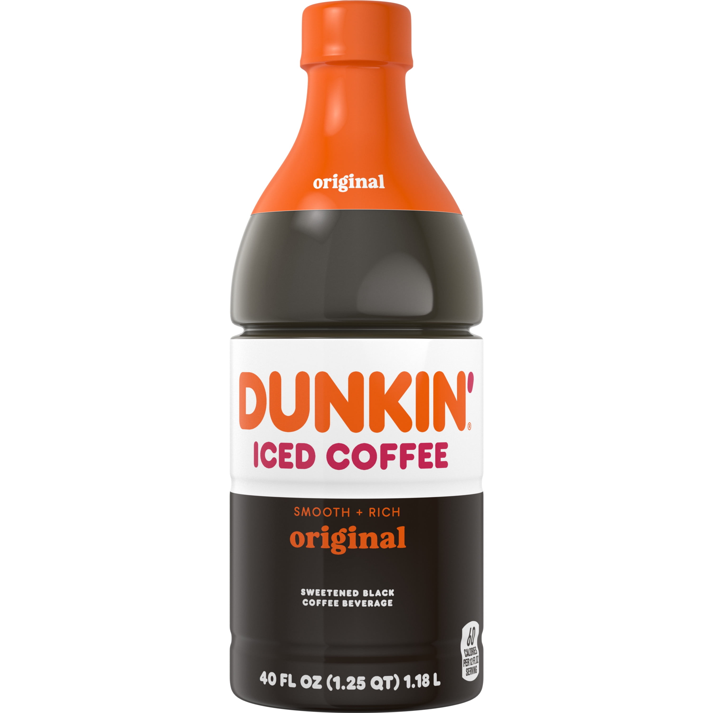 Dunkin' Original Iced Coffee Bottle, 40 fl oz