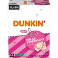 thumbnail image 1 of Dunkin’ Polar Peppermint Artificially Flavored Coffee, Keurig K Cup Pods, 22 Count Box, 1 of 15