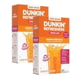 thumbnail image 1 of Dunkin’ Refreshers Zero Sugar Mango Pineapple Drink Mix 10 Sticks (2 Pack), 1 of 5