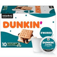thumbnail image 1 of Dunkin’ S’mores Artificially Flavored Coffee, Medium Roast, Keurig K-Cup Pods, 10 Count Box, 1 of 7