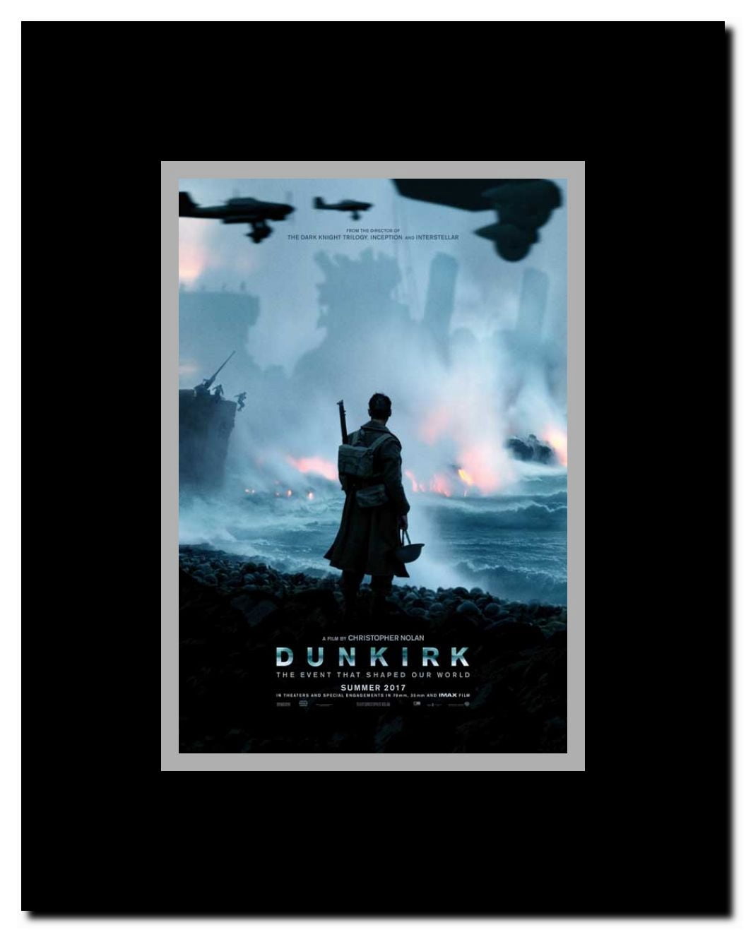 Dunkirk Framed Movie Poster