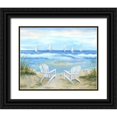 thumbnail image 1 of Dunlap, Marilyn 14x12 Black Ornate Wood Framed with Double Matting Museum Art Print Titled - Seaside Escape, 1 of 4