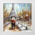 thumbnail image 1 of Dunlap, Marilyn 15x15 White Modern Wood Framed Museum Art Print Titled - Romantic Paris, 1 of 4