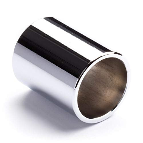 Dunlop 221 Chromed Steel Slide, Medium Wall Thickness-Medium