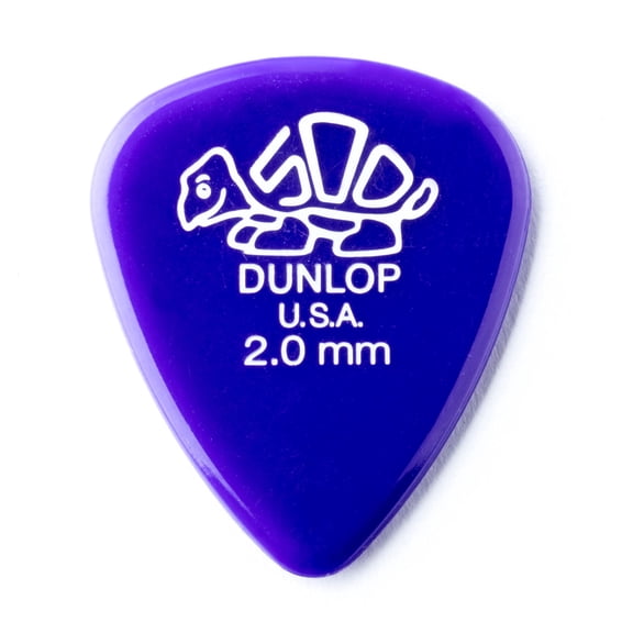 Dunlop 41R2.0 Delrin®, Purple, 2.0mm, 72/Bag