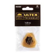 Dunlop 426P Ultex Rounded Triangle Guitar Picks 6 Pack 1.0 mm 6-Pack