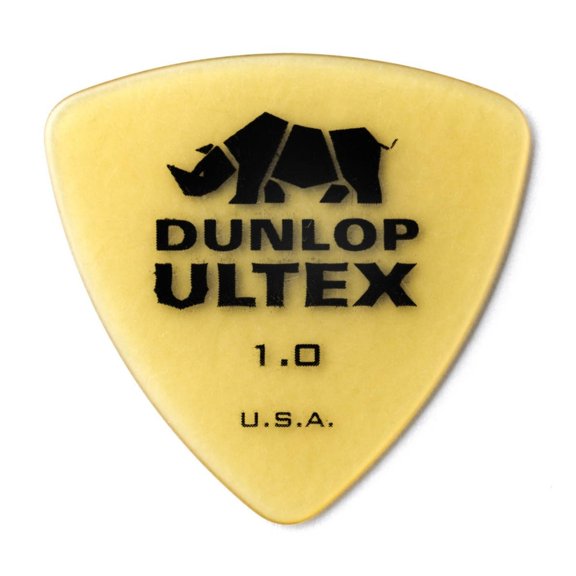 Dunlop 426P Ultex Rounded Triangle Guitar Picks 6 Pack 1.0 mm 6-Pack