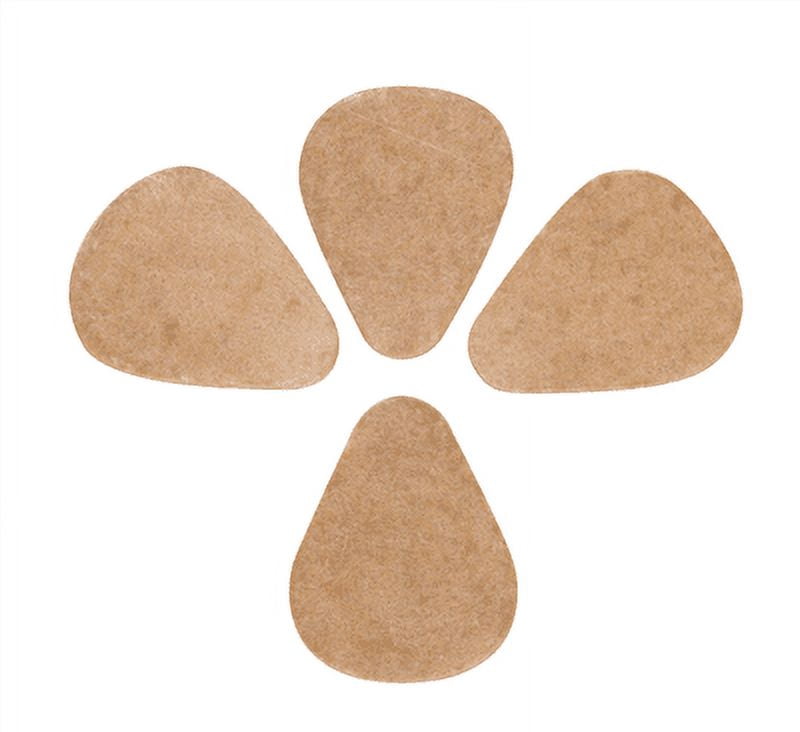Dunlop 8012 Hard Felt Ukulele Picks, 12-Pack