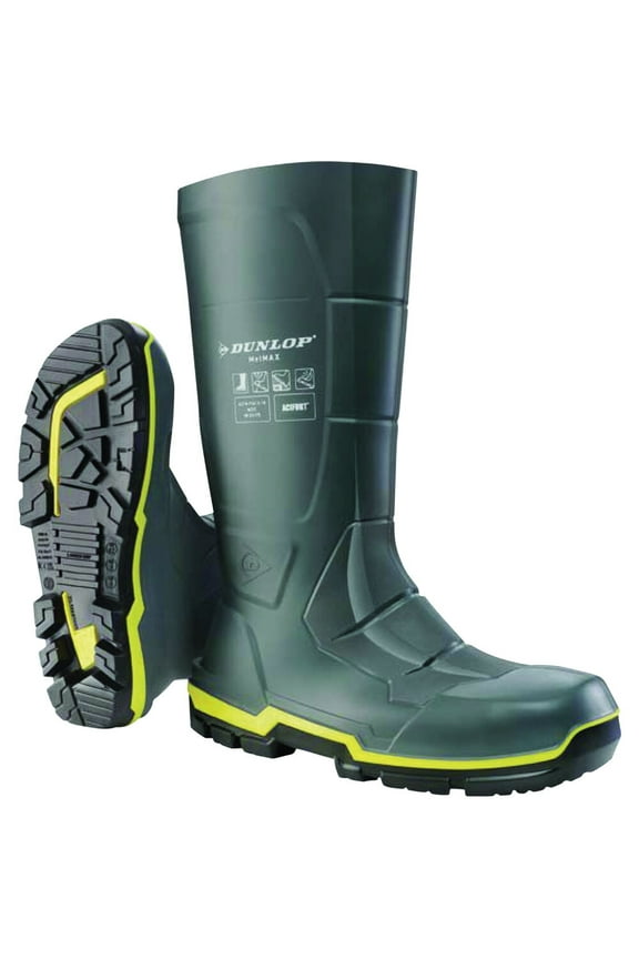 8077187 Men Waterproof Boot, Gray - Size 10 US