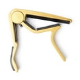 thumbnail image 1 of Dunlop 84FG Acoustic Trigger® Capo, Flat, Gold, 1 of 2