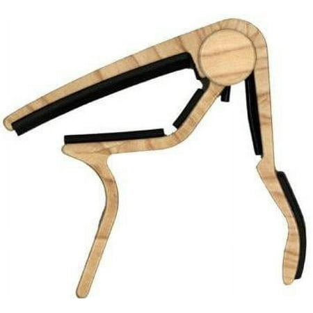 Dunlop 84FM Flat Fretboard Acoustic Guitar Trigger Capo | Maple
