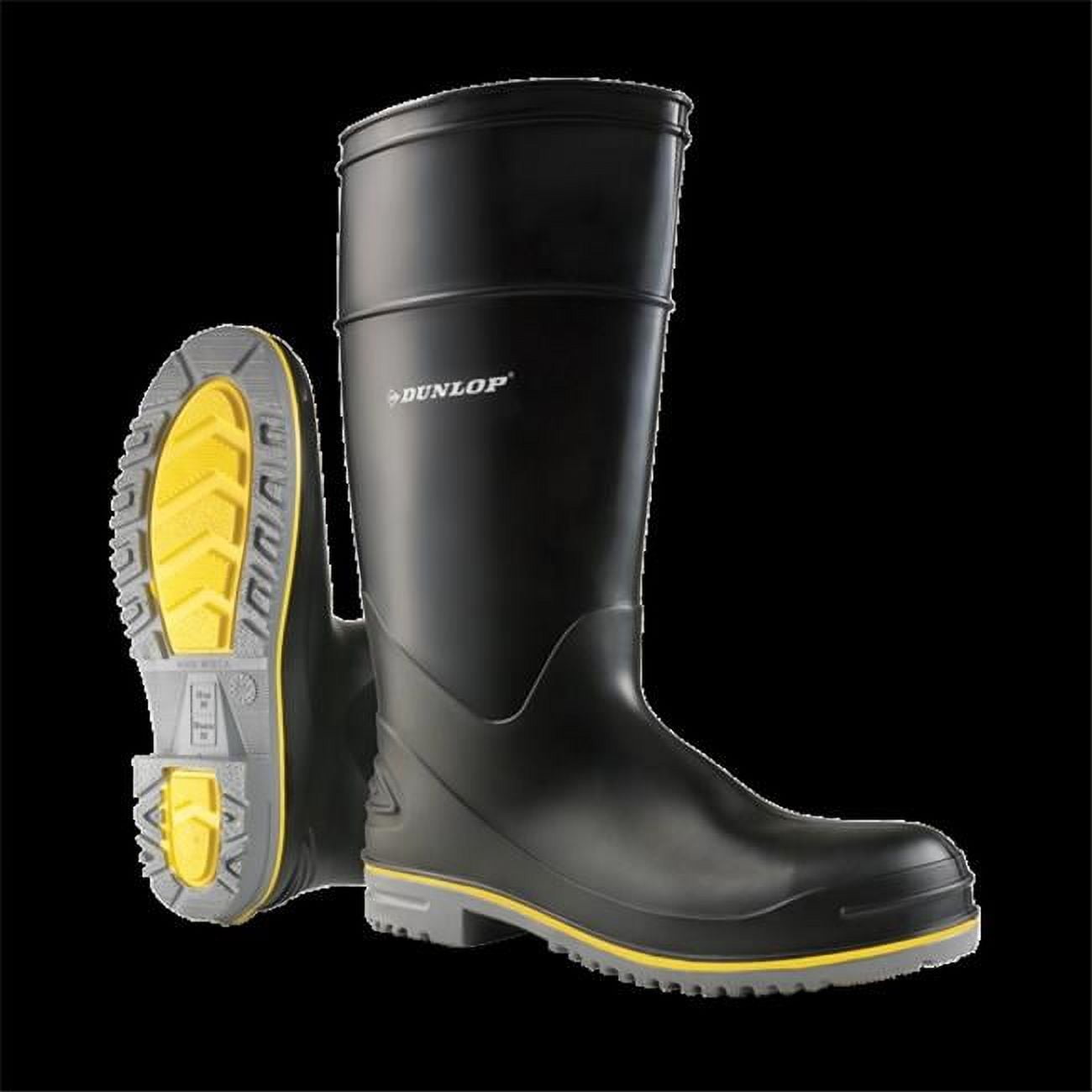 Dunlop Men s Dunlop Rubber Boot Plain Toe 15 Height Black 10 dunlop-men-s-dunlop-rubber-boot-plain-toe-15-height-black-10