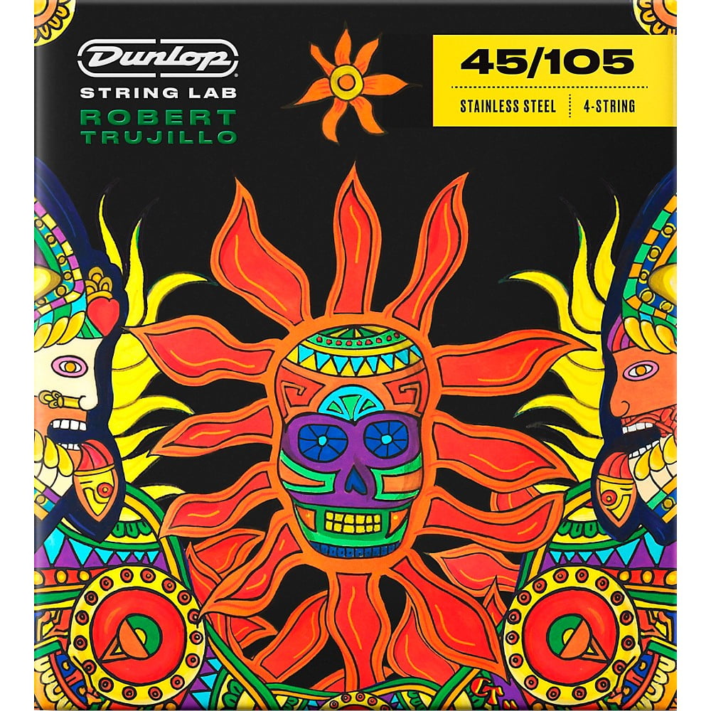 Dunlop Robert Trujillo Stainless Steel 4-String Electric Bass Strings 45 - 105