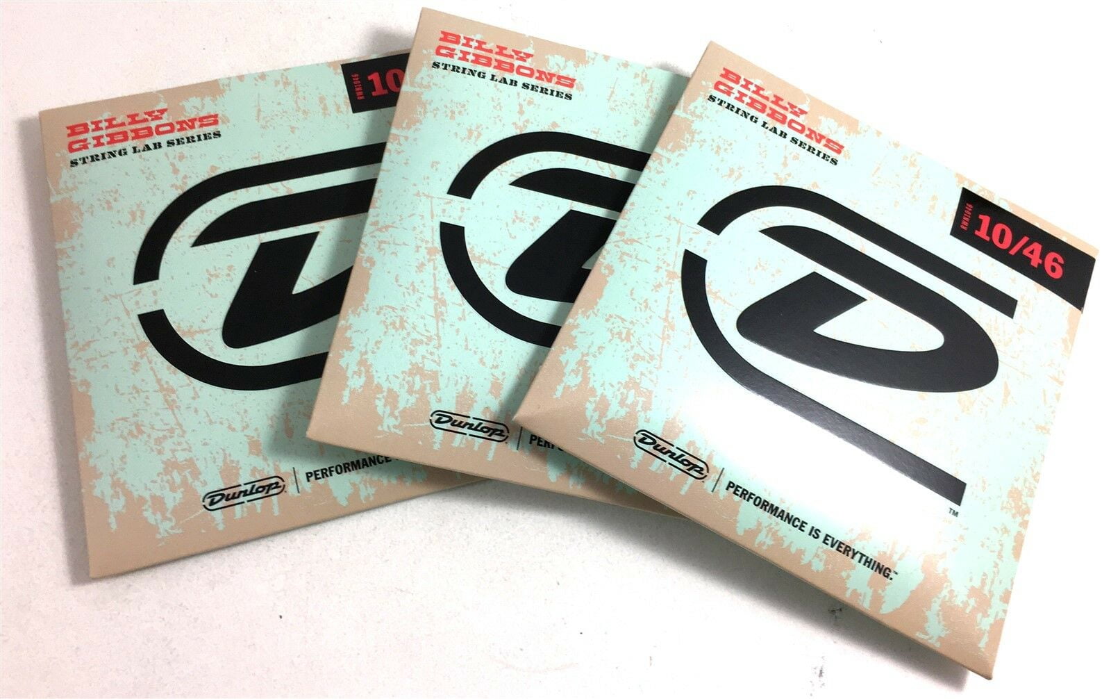 Dunlop Billy Gibbons Electric Guitar Strings - 3 Sets 10-46 (form Rev Willy)