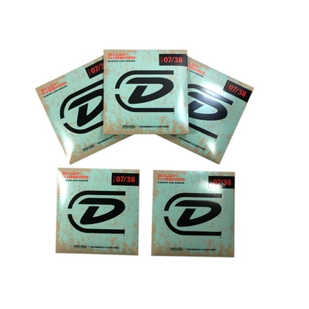 Dunlop Billy Gibbons Electric Guitar Strings - 5 Sets 07-38 (form Rev Willy)