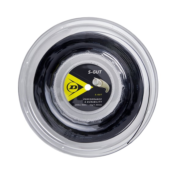 Dunlop Black S Gut String 16G Reel